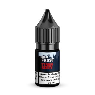 Bro´s Frost Strawberry 10ml Nikotinsalzliquid